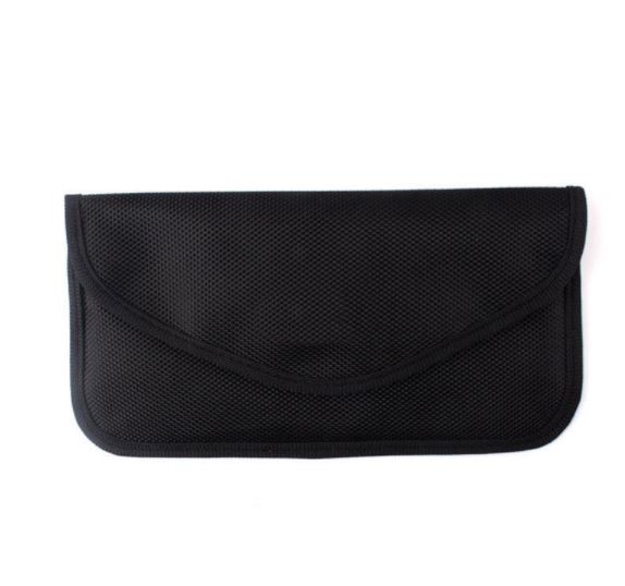 Signaali blokeeriv varjestusega kott autovõtmetele, telefonidele ja panga viipekaartidele (smart key, kessy), must