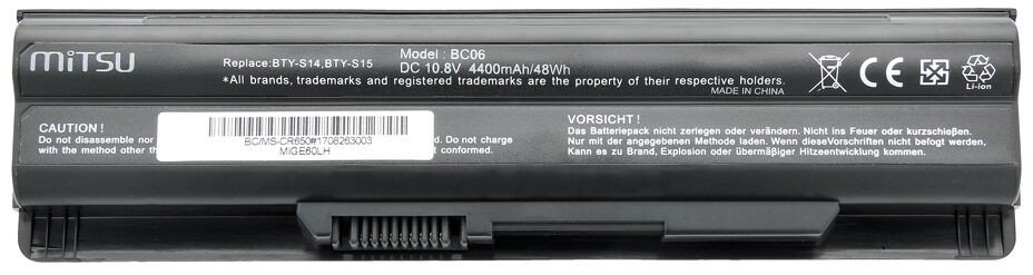 MSI CR650 11,1V 4400mAh aku - Image 2