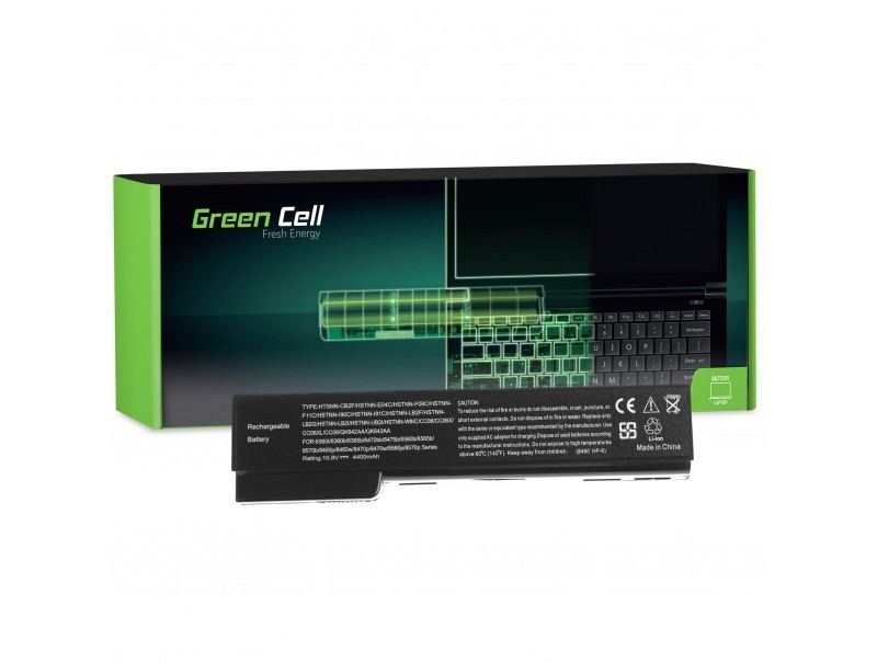 HP 8460p 11,1V 4400mAh aku