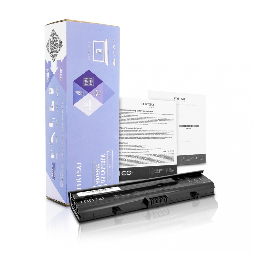 Dell Studio 1535, 1537 4400 mAh (49 Wh) 10.8 - 11.1 Volt aku