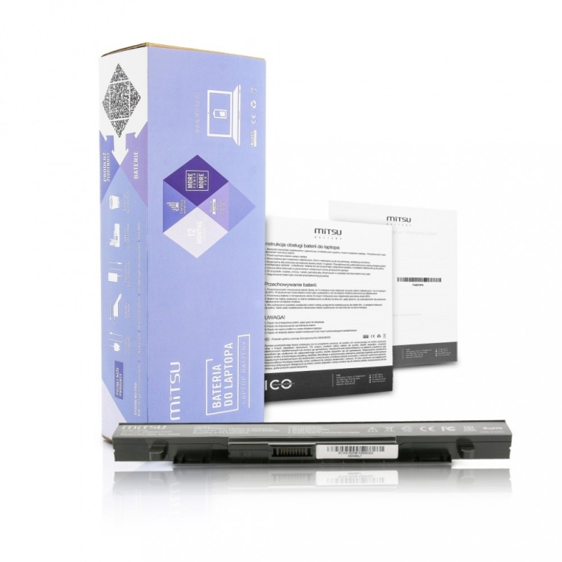 Asus X550, A450, F450, K550 2200 mAh (33 Wh) 14.4 - 14.8 Volt aku