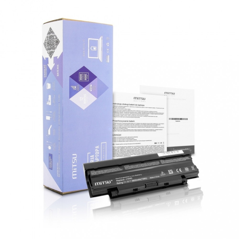 Dell Latitude E4300 4400 mAh (49 Wh) 10.8 - 11.1 Volt aku