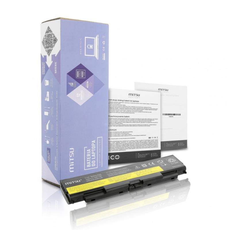 Lenovo T440p, W540 4400 mAh (49 Wh) 10.8 - 11.1 Volt aku